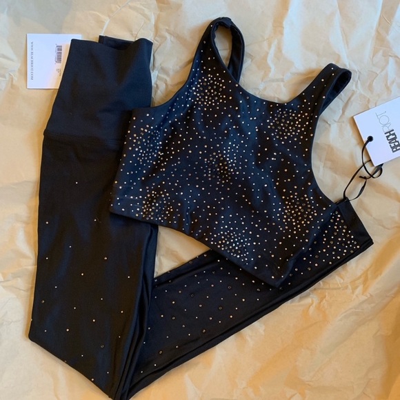 NWT Beach Riot Starburst Legging Black XS - Picture 5 of 7